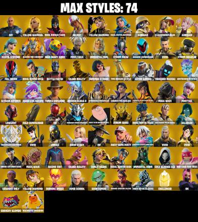 (PC/PSN/XBOX) 188 SKINS π° Keri Commander π° Valeria π° The Origin π° Malik π° Midas Rex π° Red Knight π° Joey π° Era π° Joltara π° Son Goku π° The Ageless π° 300 V-Bucks PARENTAL CONTROL β image 3
