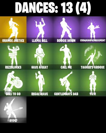 (PC/XBOX) 0 VB) 9 SKINS 💚 Galaxy 💚 Wingman 💚 Rogue Agent 💚 Carbide 💚 Calamity 💚 Teknique 💚 DJ Yonder 💚 Battlehawk 💚 Giddy-up 💚 Galactic Disc 💚 — image 5