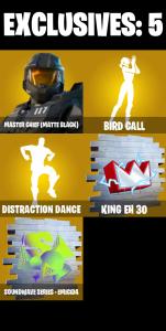 (PC/PSN/XBOX) 204 SKINS 💫 Aerial Assault Trooper ⚡️ Master Chief (Matte Black) 💍 Valeria ⚡️ Malik 💍 Snap ⚡️ The Origin 💍 Zeus | 600 V-Buck | PARENTAL CONTROLS — Fortnite account listing