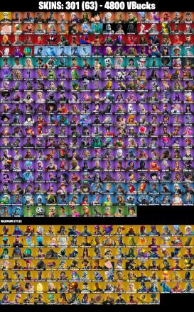 (PC/PSN) 301 SKINS 🔥 Naruto Uzumaki 🔥 Optimus Prime 🔥 The Foundation 🔥 Malik 🔥 Omegarok 🔥 Paradigm (Reality-659) 🔥 Torin 🔥 4800 V-Buc🔥 PARENTAL CONTROLS — image 2