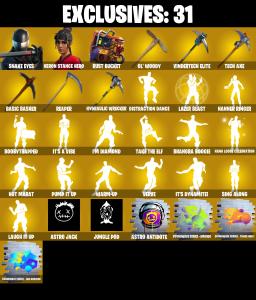 (PC/PSN/XBOX) 205 SKINS 💫 Renegade Raider ⚡️ Snake Eyes 💍 Heron Stance Hero ⚡️ Hybrid 💍 The Imagined ⚡️ Kymera 💍 Zenith ⚡️ Luxe | 450 V-Buck | PARENTAL CONTROLS — Fortnite account listing