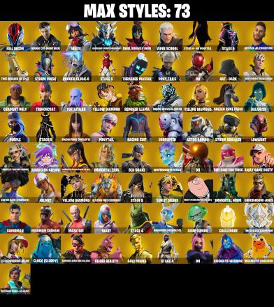 (PC/PSN/XBOX) 211 SKINS 💫 Master Chief ⚡️ Gold Midas 💍 Subzero Cryptic ⚡️ Heron Stance Hero 💍 Rogue Agent ⚡️ Lina Scorch 💍 Hybrid | 500 V-Buck | PARENTAL CONTROLS — image 3
