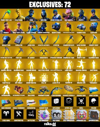 💥 EXCLUSIVE OFFER 💥(PC/PSN/XBOX) 183 SKINS 💫 Renegade Raider ⚡️ Gold Midas 💍 Fixer ⚡️ Sultura 💍 Point Patroller ⚡️ Vivi Chroma 💍 Trilogy ⚡️ Prodigy | --1350 V-Buck | PARENTAL CONTROLS — image 1