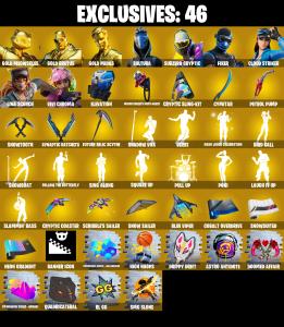 (PC/PSN/XBOX) 215 SKINS 🎰 Gold Meowscles 🎰 Gold Brutus 🎰 Gold Midas 🎰 Sultura 🎰 Subzero Cryptic 🎰 Fixer 🎰 Cloud Striker 🎰 950 V-Buck PARENTAL CONTROL — Fortnite account listing