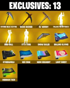 (PC/PSN/XBOX) 224 SKINS 💫 Backlash ⚡️ Optimus Prime 💍 Zeus ⚡️ Kado Thorne 💍 Son Goku ⚡️ Era 💍 The Ageless ⚡️ Renzo the Destroyer | 50 V-Buck | PARENTAL CONTROLS — Fortnite account listing
