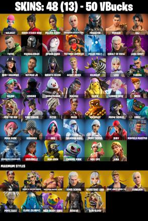 (PC/XBOX) 50 VB) 48 skins ♠️ Wildcat ♠️ Heron Stance Hero ♠️ Major Glory ♠️ Paradigm (Reality-659) ♠️ Predator ♠️ Menace ♠️ Raz ♠️ Twyn ♠️ Mandalorian — image 2