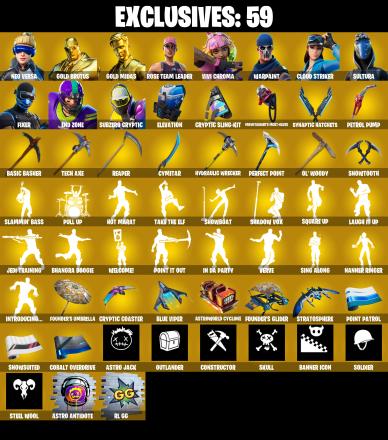 (PC/PSN/XBOX) 219 SKINS 💫 Neo Versa ⚡️ Gold Brutus 💍 Gold Midas ⚡️ Vivi Chroma 💍 Cloud Striker ⚡️ Sultura 💍 Fixer | 1000 V-Buck | PARENTAL CONTROLS — image 1