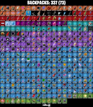 (PC/PSN/XBOX) 550 VB) 236 SKINS π° Renegade Raider π° Andromeda π° Zeus π° Spectra Knight π° Joey π° Raz π° Spire Assassin π° The Cube Queen π° Nezumi π° PARENTAL CONTROL β image 5