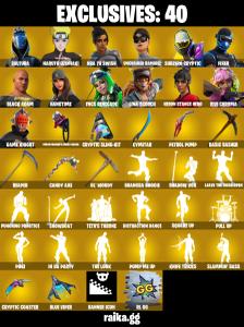 (PC/PSN/XBOX) 150 VB) 230 SKINS 🎰 Sultura 🎰 Naruto Uzumaki 🎰 NBA 75 Swish 🎰 Unchained Ramirez 🎰 Subzero Cryptic 🎰 Fixer 🎰 Black Adam 🎰 PARENTAL CONTROL — Fortnite account listing