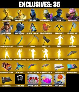 (PC/PSN/XBOX) 235 SKINS 💫 Gold Midas ⚡️ Gold Brutus 💍 Sultura ⚡️ Subzero Cryptic 💍 Fixer ⚡️ Vivi Chroma 💍 Lina Scorch | 650 V-Buck | PARENTAL CONTROLS — Fortnite account listing