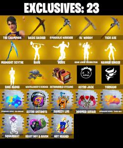 (PC/PSN/XBOX) 243 SKINS 🎰 The Champion 🎰 Frostbite 🎰 Era 🎰 Zeus 🎰 Spectra Knight 🎰 Midas Rex 🎰 Joey 🎰 Raz 🎰 Son Goku 🎰 Mizuki 🎰 100 V-Bucks PARENTAL CONTROL — Fortnite account listing