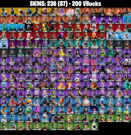 (PC/PSN/XBOX) 236 SKINS π« Master Chief β‘οΈ Point Patroller π Sultura β‘οΈ Subzero Cryptic π Cobalt Snowfoot β‘οΈ Fixer π Vivi Chroma | 200 V-Buck | PARENTAL CONTROLS β image 2