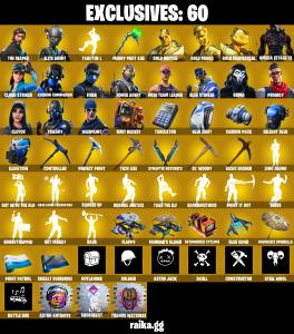 💥 EXCLUSIVE OFFER 💥(PC/PSN/XBOX) 244 SKINS 💫 The Reaper ⚡️ Elite Agent 💍 Gold Brutus ⚡️ Gold Midas 💍 Gold Meowscles ⚡️ Omega (stage 5) 💍 Cloud Striker | 0 V-Buck | PARENTAL CONTROLS — Fortnite account listing
