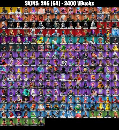 (PC/PSN/XBOX) 246 SKINS 💫 Master Chief (Matte Black) ⚡️ Pitch Patroller 💍 Shady Doggo ⚡️ The Ageless 💍 Kymera ⚡️ Peter Griffin | 2400 V-Buck | PARENTAL CONTROLS — image 2