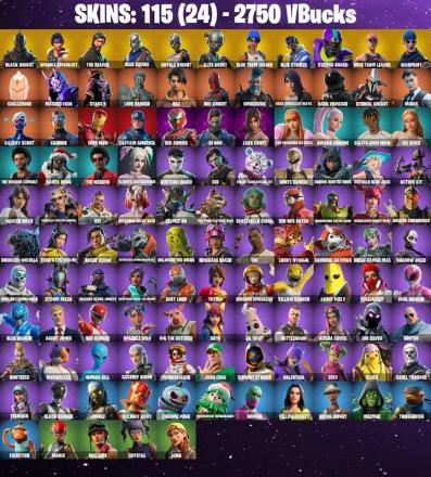 [PC/PSN/XBOX] 115 Skins | 2750 VB | Black Knight | Leviathan Axe | OG STW | Sparkle Specialist | The Reaper | Blue Squire | Royale Knight | Elite Agent | Blue Team Leader | Blue Striker — image 2