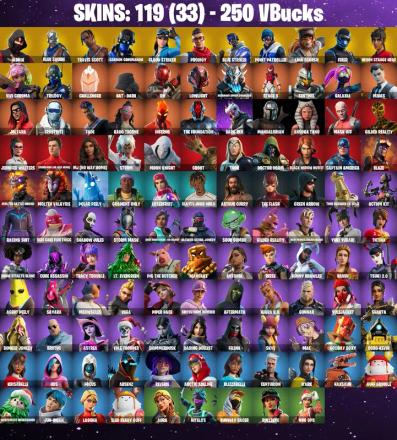 [PC/PSN/XBOX] 119 Skins | IKONIK | Travis Scott | Blue Squire | Heron Stance Hero | Carbon Commando | Cloud Striker | Prodigy | Blue Striker | Point Patroller | Lina Scorch — image 2
