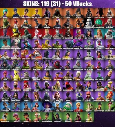 [PC/PSN/XBOX] 119 Skins | Wonder | Renegade Raider | World Warrior | Laugh It Up | Orange Justice | OG STW — image 1