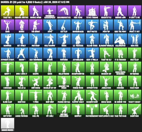 [PC/PSN/XBOX] | 66 skins | Take The L | Royale Knight | The Reaper | Elite Agent | Blue Squire | Omega | Havoc | Sub Commander | Carbide | #HDA8924 — image 4