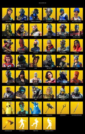 [PC/XBOX] | 130 skins | 1350 V-bucks | Take The L | The Reaper | Elite Agent | Omega | Trilogy | Carbon Commando | Point Patroller | #BAK9707 — image 1