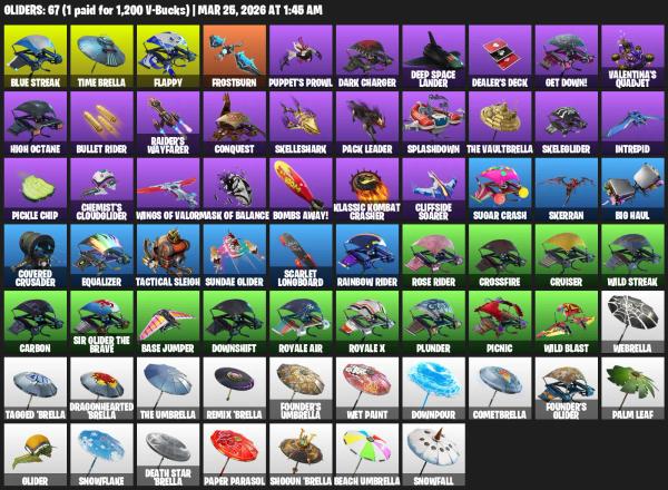 [PC/XBOX] | 67 skins | 750 V-bucks | Floss | Take The L | OG STW | Sparkle Specialist | Royale Knight | The Reaper | Elite Agent | #MPF3443 — image 5