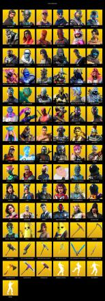 [PC/PSN/XBOX] | 236 skins | Take The L | OG STW | The Reaper | Elite Agent | Omega | Lara Croft | Rose Team Leader | Warpaint | Rogue Agent | #SSN8536 — image 1