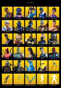 [PC/XBOX] | 88 skins | Travis Scott | Astro Jack | Cloud Striker | Point Patroller | World Warrior | Blizzard Bomber | Trilogy | Fixer | #PCR0821 — Fortnite account listing
