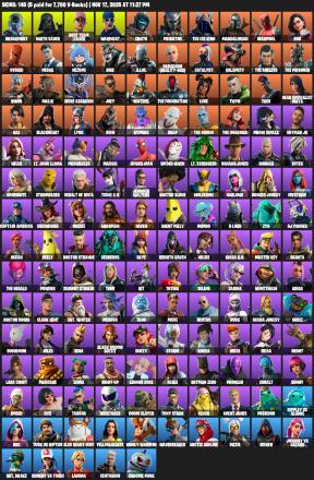 [PC/PSN/XBOX] | 145 skins | OG STW | Lara Croft | Breakpoint | Darth Vader | Rose Team Leader | Warpaint | Zenith | Predator | The Ice King | #DLY6159 — image 2