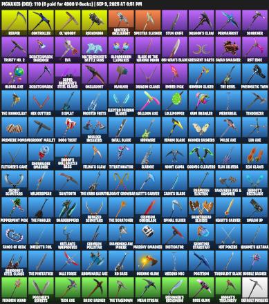 [PC/XBOX] | 131 skins | Take The L | OG STW | Royale Knight | The Reaper | Elite Agent | Blue Squire | Omega | Trilogy | Rogue Agent | #ABX5213 — image 3