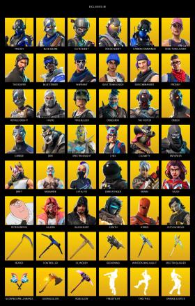 [PC/XBOX] | 131 skins | Take The L | OG STW | Royale Knight | The Reaper | Elite Agent | Blue Squire | Omega | Trilogy | Rogue Agent | #ABX5213 — image 1
