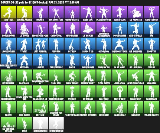 [PC] | 126 skins | Take The L | Travis Scott | Cloud Striker | Trilogy | Blackheart | Fade | Kymera | The Cube Queen | Hybrid | Lynx | #BPB5443 — image 4