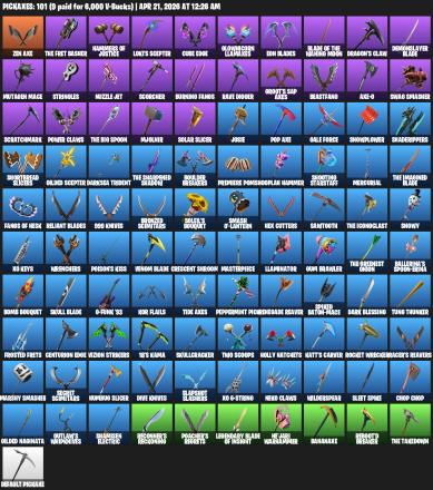 [PC] | 126 skins | Take The L | Travis Scott | Cloud Striker | Trilogy | Blackheart | Fade | Kymera | The Cube Queen | Hybrid | Lynx | #BPB5443 — image 3