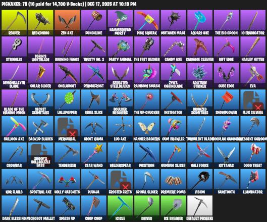 [PC/PSN/XBOX] | 108 skins | Take The L | The Reaper | Elite Agent | Omega | Havoc | Rogue Agent | Trailblazer | Sub Commander | Backlash | #UJX2506 — image 3