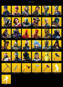 [PC/PSN/XBOX] | 59 skins | Take The L | OG STW | The Reaper | Elite Agent | Warpaint | Rose Team Leader | Rogue Agent | Lynx | Dire | Rox | #ORB8134 — Fortnite account listing