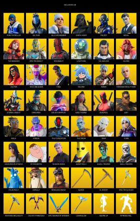 [PC/PSN/XBOX] | 230 skins | Renegade Raider | Point Patroller | Sultura | Blizzard Bomber | Darth Vader | Trilogy | Midas | The Imagined | #KGH2210 — image 1