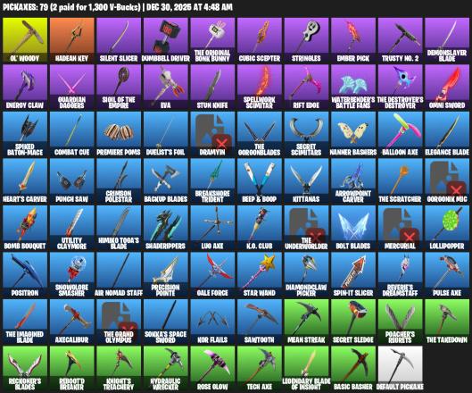 [PC/PSN/XBOX] | 78 skins | Take The L | OG STW | Royale Knight | The Reaper | Elite Agent | Blue Squire | Warpaint | Rose Team Leader | #DYB8098 — image 3