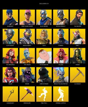 [PC/PSN/XBOX] | 78 skins | Take The L | OG STW | Royale Knight | The Reaper | Elite Agent | Blue Squire | Warpaint | Rose Team Leader | #DYB8098 — image 1