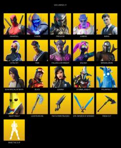 [PC/PSN/XBOX] | 90 skins | Leviathan Axe | Deadpool | Fusion | Predator | Kymera | Midas | Catalyst | Fade | Fallen Love Ranger | Galaxia | #BRI7299 — Fortnite account listing