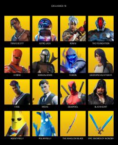 [PC/PSN] | 69 skins | Travis Scott | Astro Jack | Ronin | The Foundation | Hybrid | Mandalorian | Fusion | Gear Specialist Maya | Fade | #HJM4341 — Fortnite account listing