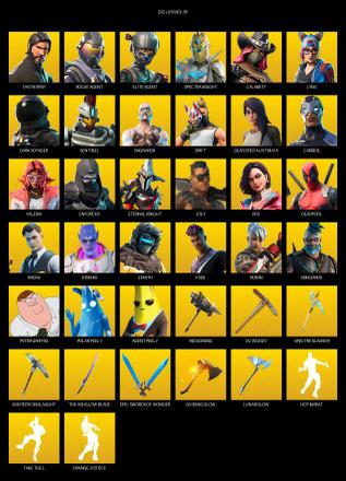 [PC/PSN] | 137 skins | Take The L | The Reaper | Elite Agent | Rogue Agent | Spectra Knight | Calamity | Lynx | Dark Voyager | Sentinel | #GKV8980 — image 1