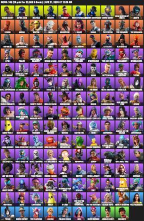 [PC] | 149 skins | Travis Scott | Omega | Astro Jack | Sultura | Trilogy | Prodigy | Point Patroller | Carbon Commando | Rogue Agent | #VFW2906 — image 2