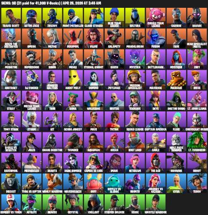 [PC/XBOX] | 98 skins | Take The L | Travis Scott | Omega | Astro Jack | Trilogy | Point Patroller | Cloud Striker | Blue Team Leader | #PPI6946 — image 2