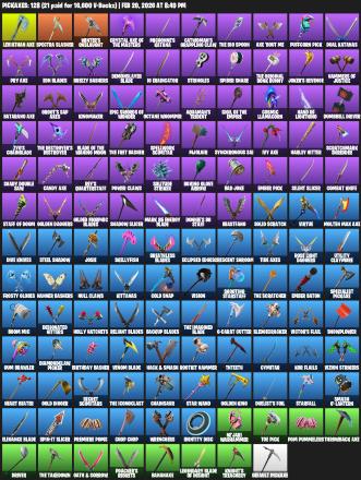 [PC/PSN/XBOX] | 131 skins | Leviathan Axe | Lara Croft | Blizzard Bomber | Fixer | Sultura | Cloud Striker | Kymera | Alli | Fade | #LFC6140 — image 3