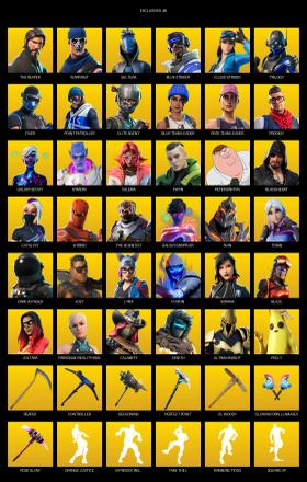 [PC/XBOX] | 166 skins | Take The L | OG STW | The Reaper | Elite Agent | Warpaint | Sultura | Blue Striker | Cloud Striker | Trilogy | #RHY6588 — image 1