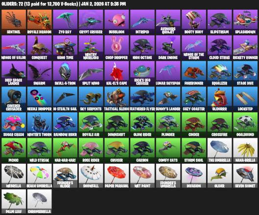 [PC/XBOX] | 102 skins | 1000 V-bucks | Take The L | OG STW | The Reaper | Elite Agent | Omega | Trailblazer | Havoc | Warpaint | #ANF0860 — image 5