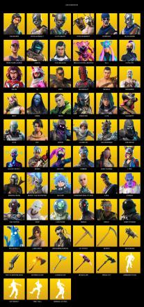 [PC/PSN/XBOX] | 150 skins | Take The L | OG STW | Royale Knight | The Reaper | Elite Agent | Blue Squire | Omega | Lara Croft | #OHO6303 — image 1