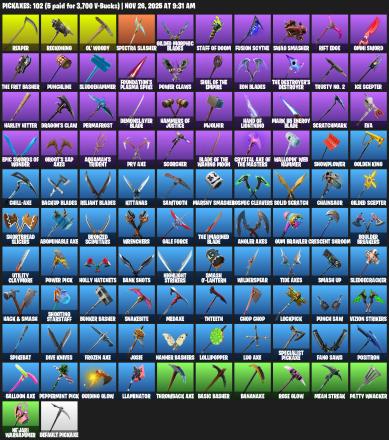 [PC/PSN] | 121 skins | Take The L | OG STW | The Reaper | Elite Agent | Lara Croft | Rose Team Leader | Warpaint | Rogue Agent | Midas | #WJG0052 — image 3