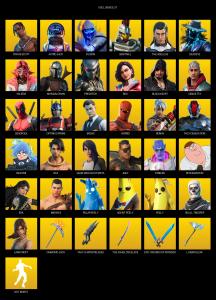 [PC/PSN/XBOX] | 121 skins | Travis Scott | Lara Croft | Astro Jack | Fusion | Sentinel | The Ageless | Deadeye | Valeria | Mandalorian | #KJW2483 — Fortnite account listing