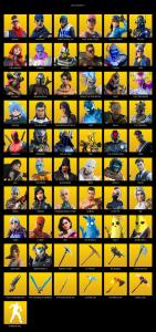 [PC/XBOX] | 161 skins | Leviathan Axe | OG STW | Lara Croft | Prodigy | Warpaint | Point Patroller | Rose Team Leader | Cloud Striker | #AWY6297 — Fortnite account listing