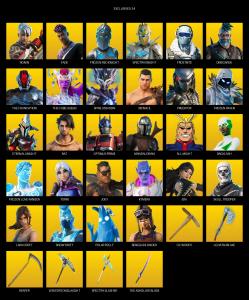 [PC/XBOX] | 144 skins | Leviathan Axe | Raider's Revenge | Renegade Raider | Lara Croft | Ronin | Fade | Frozen Red Knight | Spectra Knight | #OLB9814 — Fortnite account listing