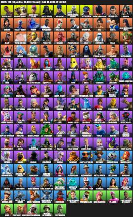 [PC/PSN/XBOX] | 155 skins | OG STW | Travis Scott | Lara Croft | Psycho Bandit | Rose Team Leader | Darth Vader | Warpaint | #LYH5649 — image 2
